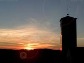 Sonnenuntergang - Piuskirche Arnsberg